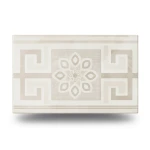 Rectangular Ceramic Wall Tiles 33x50 cm, Insert Versailles Beige