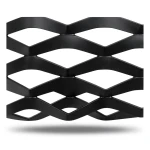 Hot Rolled Black Steel Expanded Metal Mesh Thickness 6 mm Width 2.44 m Length 4 m