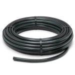HDPE Coil Pipe Pressure 10 Bar PE 100 Size 25 mm Thickness 1.8 mm Black