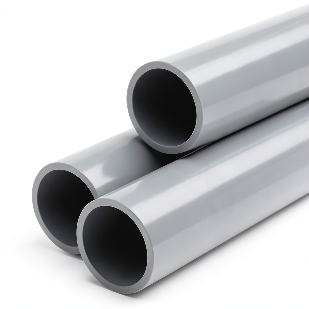UPVC Pipe Class 5 Outside Diameter 50 mm Thickness 3.7 mm Gray Color
