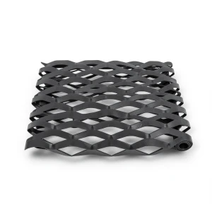 Hot Rolled Black Steel Expanded Metal Mesh 6 mm Thickness 5 m Length 2.44 m Width