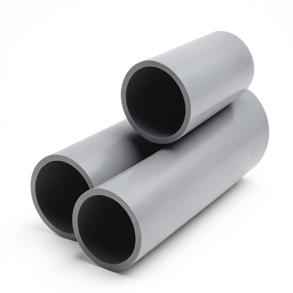 UPVC Pipe Class 5 Outside Diameter 75 mm Thickness 5.6 mm Gray Color