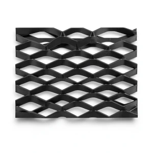 Hot Rolled Black Steel Expanded Metal Mesh Thickness 6 mm Width 2.44 m Length 7 m