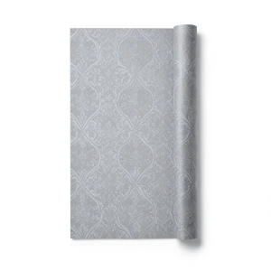 Spanish Wallpaper Patterned Design Gray Color, Size 10mx0.53m, Model 1109-2