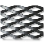 Hot Rolled Black Steel Expanded Metal Mesh Thickness 1.2 mm Width 1.22 m Length 2 m