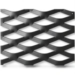 Hot Rolled Black Steel Expanded Metal Mesh Thickness 1.2 mm Width 1.22 m Length 6 m