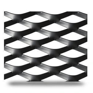 Hot Rolled Black Steel Expanded Metal Mesh Thickness 1.4 mm Width 1.22 m Length 5 m