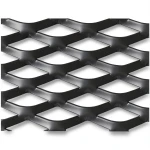 Hot Rolled Black Steel Expanded Metal Mesh Thickness 1.4 mm Width 1.22 m Length 7 m