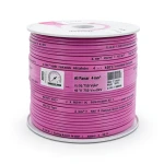 سلك نحاس مصمت احادى النواة معزول PVC 70º الفنار 4 مم² 450/750 فولت 300 قدم لون زهري | شركة الفنار