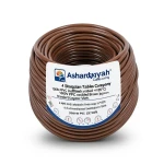 سلك مفرد نحاس مجدول 4 AWG مطلي قصدير، معزول PVC 1000 فولت (+105°C) بني، 500 قدم | شركة كابلات الشرقية للصناعة
