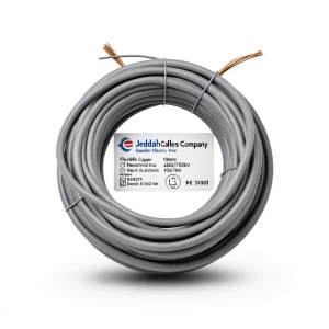 Flexible Copper Electric Wire 10mm2 450/750V Gray | Jeddah Cables Company