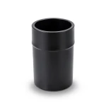 High Density Polyethylene Pipe Pressure 12.5 Bar PE 100 Outside Diameter 400 mm Thickness 29.4 mm Black