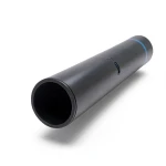 مواسير بلاستيك HDPE ضغط 16 بار PE 80 مقاس 225 ملم سمك 25.2 ملم لون اسود