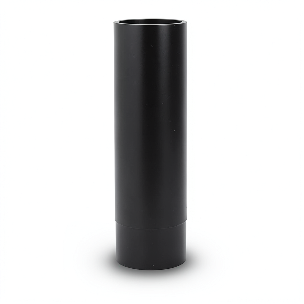 مواسير بلاستيك HDPE ضغط 16 بار PE 80 مقاس 250 مم سمك 27.9 مم لون اسود