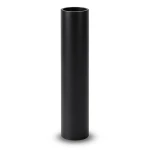HDPE Plastic Pipe Pressure 16 Bar PE 80 Size 280 mm Thickness 31.3 mm Black
