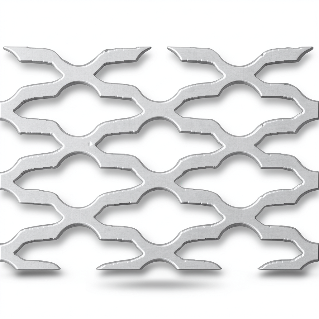 Hot Rolled Expanded Sheet Mozakhraf Design 1.5 mm Thickness 1.22 M Width 4 M Length