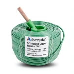 1 AWG 1C Stranded Copper Electric Wire 1000 Vac PVC Insulated +105°C Green 500ft | Asharqiyah Cables Company for Industry