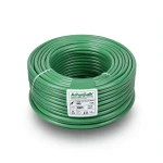 سلك مفرد 2/0 AWG نحاس مجدول كهربائي، 1000 فولت، عزل PVC +105°C، أخضر، طول 500 قدم | شركة كابلات الشرقية للصناعة