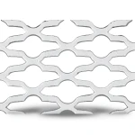Hot Rolled Expanded Metal Mozakhraf Design Thickness 1.7 mm Size 2.44×1 m