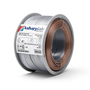 2 AWG 1C Stranded Tinned Copper Wire, 1000V PVC Insulation +105°C Brown, 500ft | Asharqiyah Cables Company for Industry