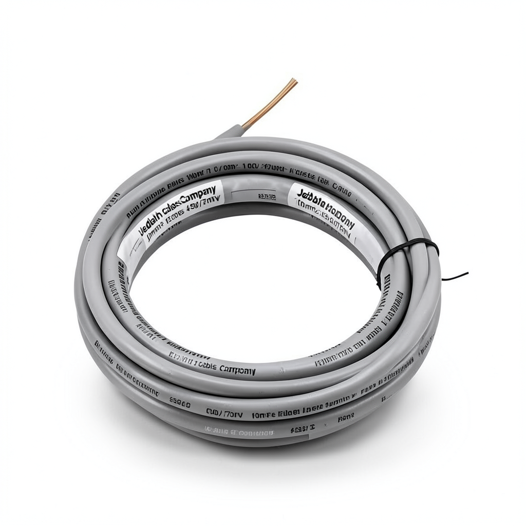 Flexible Copper Electric Wire 10mm2 450/750V Gray | Jeddah Cables Company