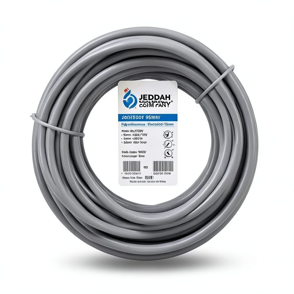 Flexible Copper Electric Wire 95mm 450/750V Gray | Jeddah Cables Company