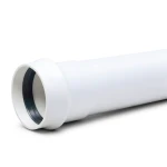 مواسير بلاستيك UPVC ضغط 6 بار كلاس 3، مقاس 280 مم، سمك 8.2 مم، أبيض