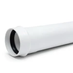 UPVC Plastic Pipe PN 6 Bar Class 3, Size 315 mm, Thickness 9.2 mm, White Color