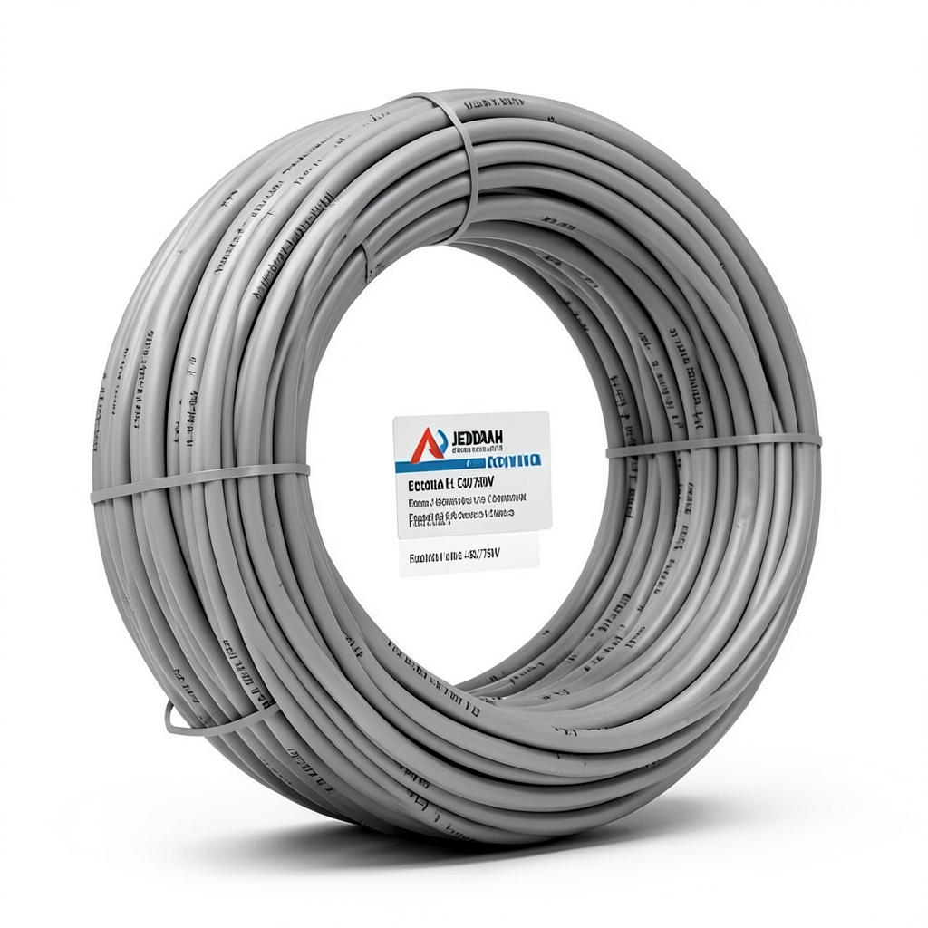Flexible Copper Electrical Wire 120mm2, 450/750V, Gray | Jeddah Cables Company
