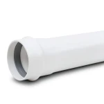 UPVC Plastic Pipe PN 6 Bar Class 3, OD 450 mm, Thickness 13.2 mm, White