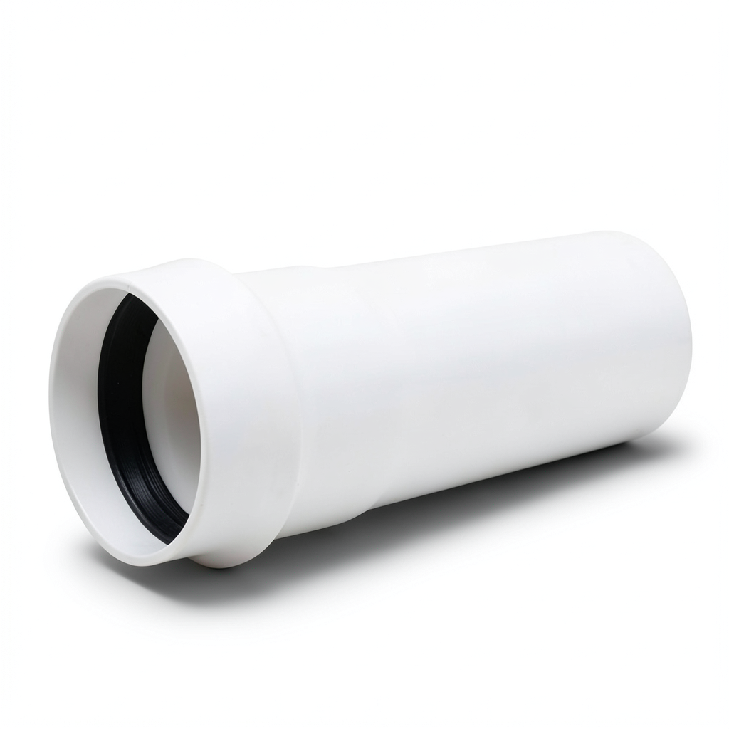 أنابيب UPVC ضغط 6 بار كلاس 3، مقاس 560 مم، سماكة 16.4 مم، لون أبيض