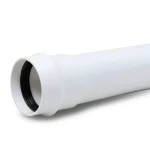 أنابيب بلاستيك UPVC كلاس 2 ضغط 4 بار، قطر خارجي 280 مم، سماكة 5.5 مم، أبيض