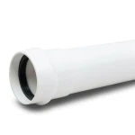 مواسير بلاستيك UPVC كلاس 2 ضغط 4 بار، قطر خارجي 315 مم، سماكة 6.2 مم، لون أبيض