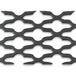 Hot Rolled Expanded Metal Wiremesh 1.5 mm Diameter, 1.22x5 M Mozakhraf