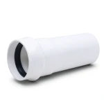 UPVC Plastic Pipe Class 2 PN 4 Bar, 630 mm OD, 12.4 mm Thickness, White Color