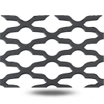 Hot Rolled Flattened Expanded Metal 1.7 mm Thickness, 2.44 M Width, 6 M Length, Mozakhraf Design