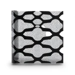 Hot Rolled Expanded Metal Mesh Mozakhraf Shape Wire Diameter 1.7 mm Size 2.44×7 m