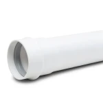 UPVC Plastic Pipes PN 6 Bar Class 3, Size 400 mm, Thickness 11.7 mm, White