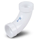 UPVC Elbow Long Radius 45° Outside Diameter 20 mm White Color | SAPPCO
