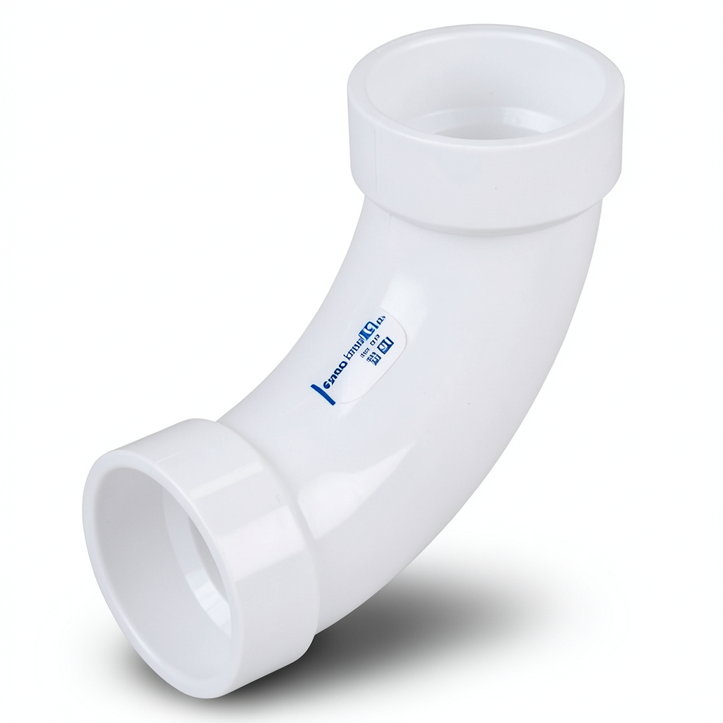 UPVC Elbow Long Radius 45° Outside Diameter 20 mm White Color | SAPPCO