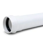 UPVC Plastic Pipe PN 6 Bar Class 3, OD 450 mm, Thickness 13.2 mm, White