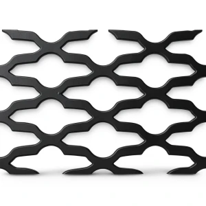 Hot Rolled Expanded Metal Mesh 1.7 mm Thickness, Size 2.44×2 M, Mozakhraf Shape
