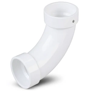 UPVC Elbow Long Radius 45° Outside Diameter 40 mm White Color | SAPPCO