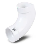 UPVC Elbow Long Radius 45° 63 mm White Color | SAPPCO