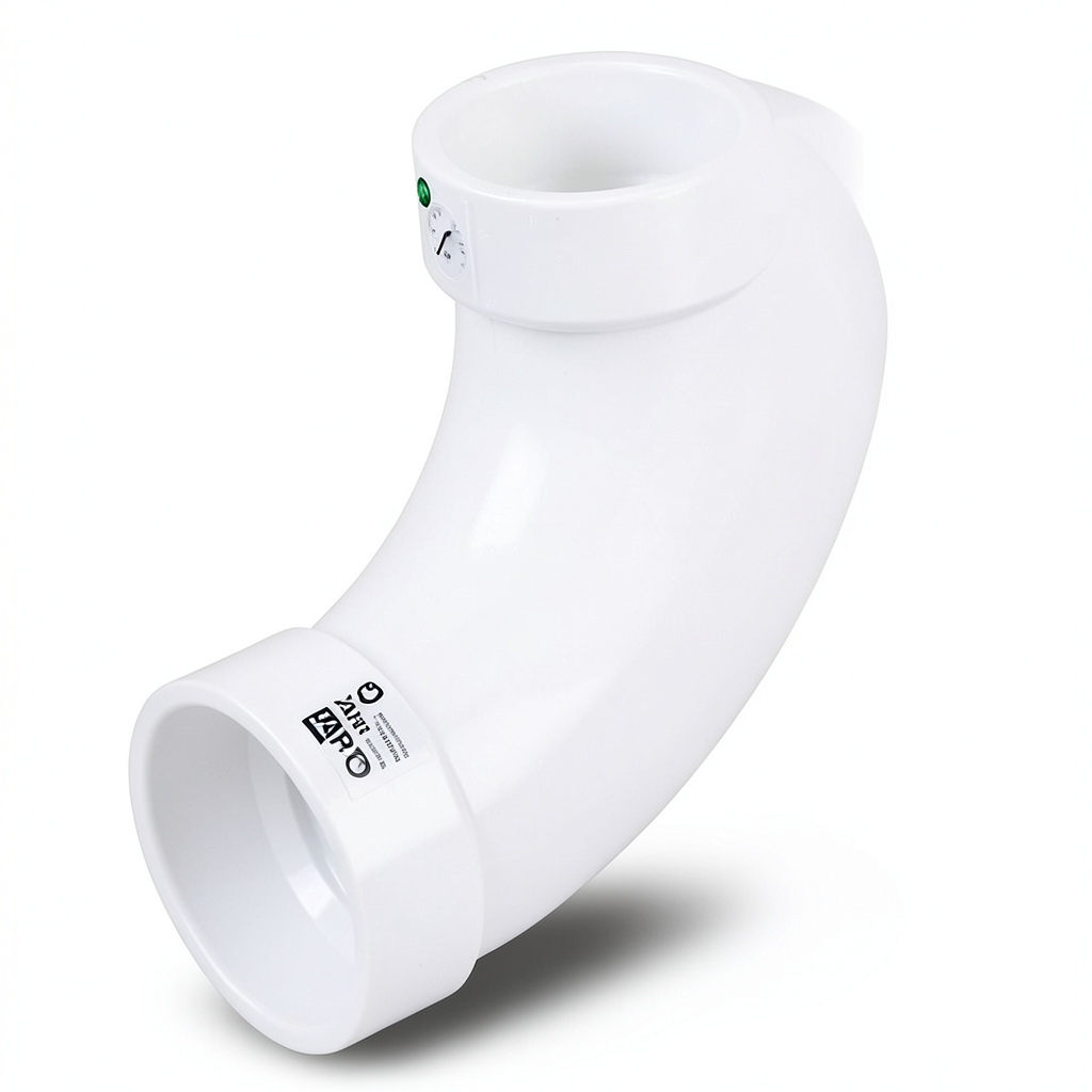 UPVC Elbow Long Radius 45° 63 mm White Color | SAPPCO