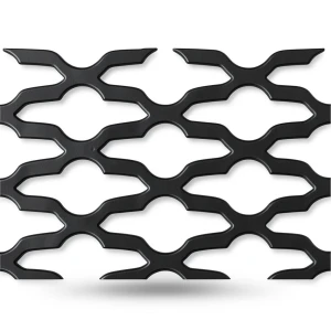 Hot Rolled Flattened Expanded Metal 1.7 mm Thickness, 2.44 M Width, 6 M Length, Mozakhraf Design