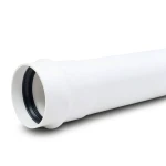 UPVC Plastic Pipe Class 2 PN 4 Bar, 400 mm OD, 7.9 mm Thickness, White