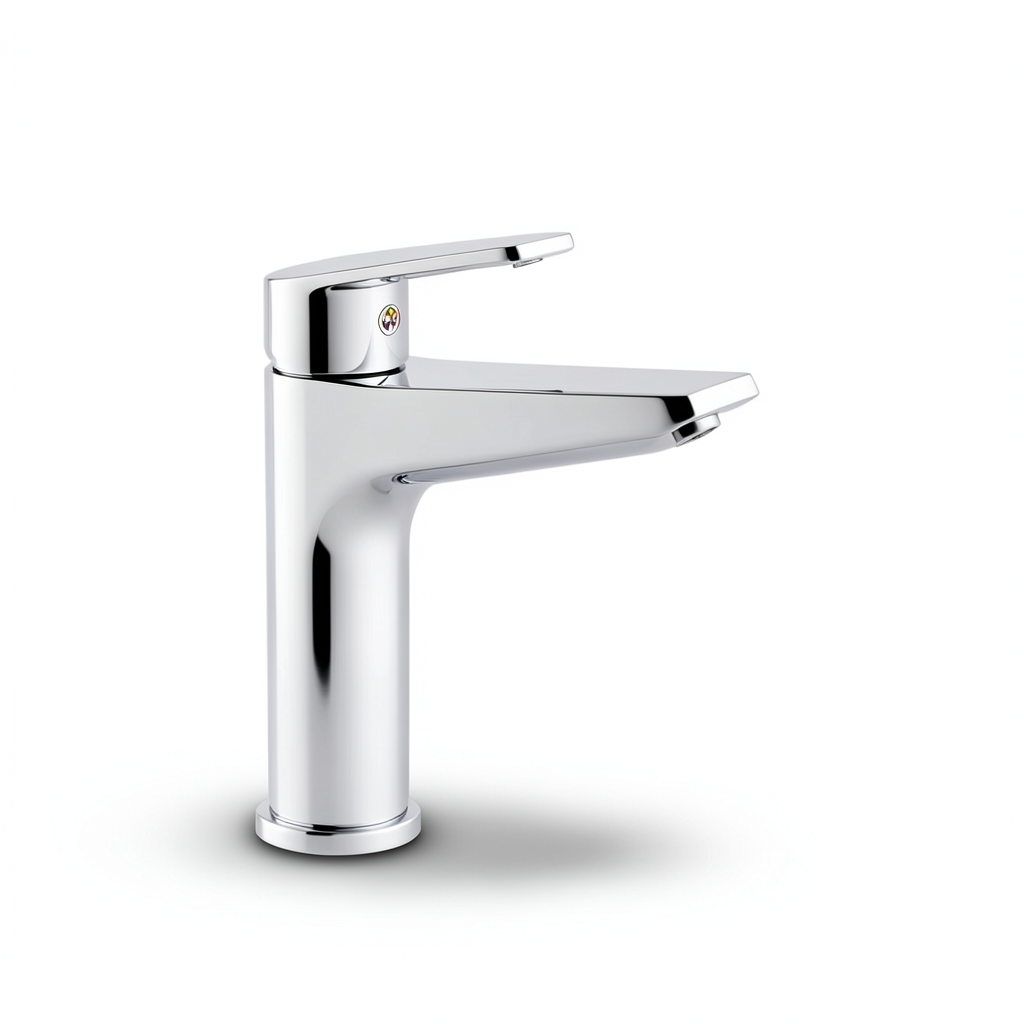 Washbasin Faucet 18 cm Chrome | Saudi Ceramics