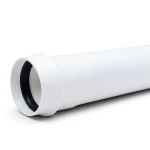 UPVC Plastic Pipe PN 6 Bar Class 3, Size 315 mm, Thickness 9.2 mm, White Color