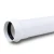 أنابيب UPVC ضغط 6 بار كلاس 3، مقاس 355 ملم، تخانة 10.4 مم، لون أبيض - Image 1